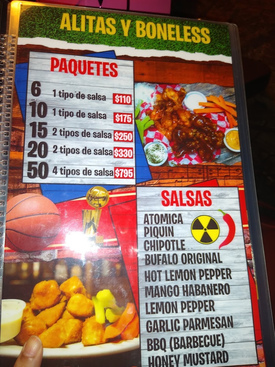 Top Wings Menu - Image 3